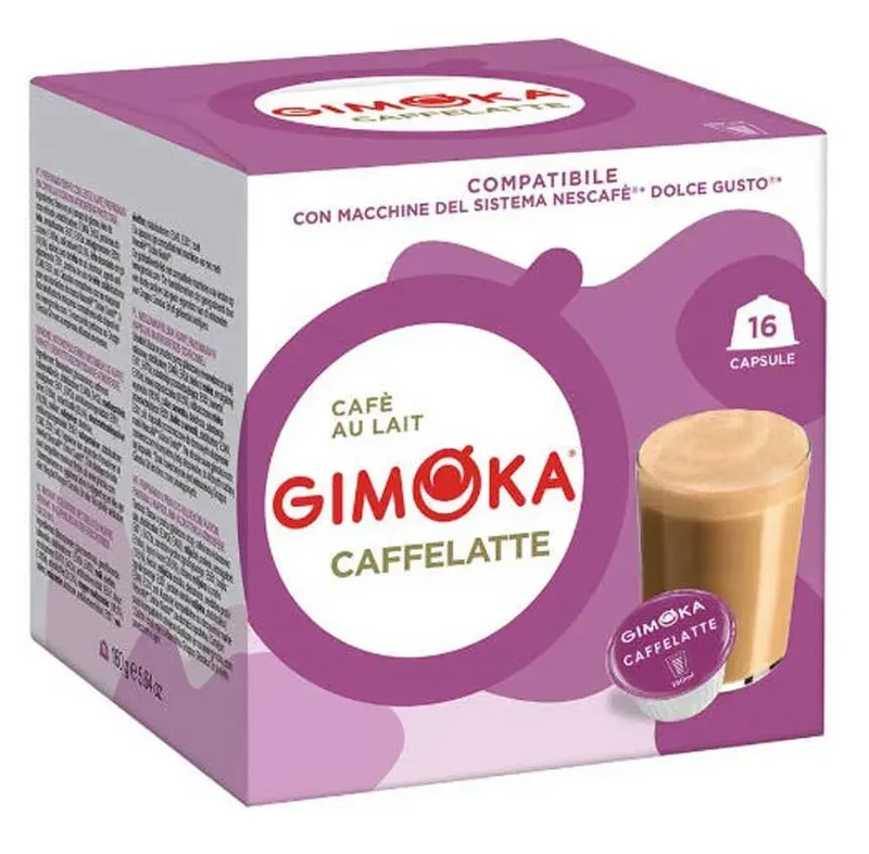 Gimoka Caffè Latte 16 Capsules for Dolce Gusto