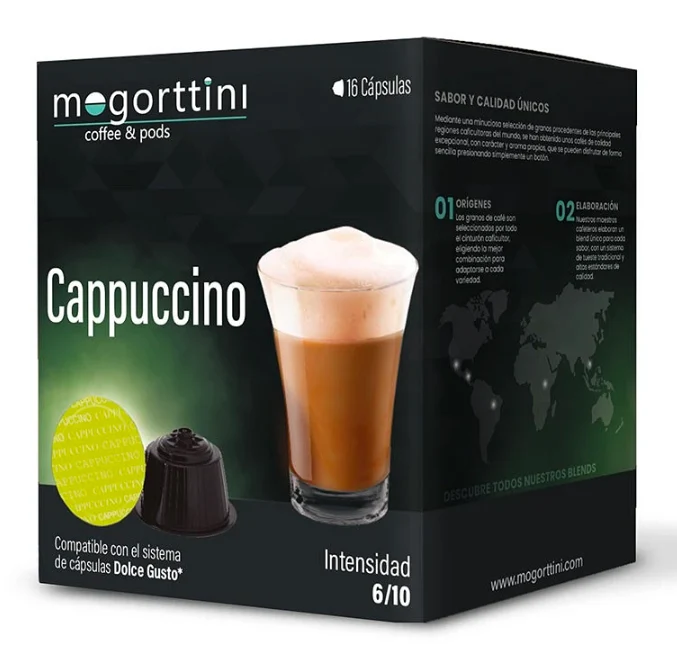 Mogorttini Cappuccino 16 Capsules for Dolce Gusto