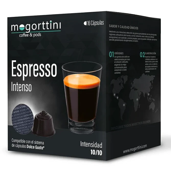 Mogorttini Espresso Intenso Capsules for Dolce Gusto