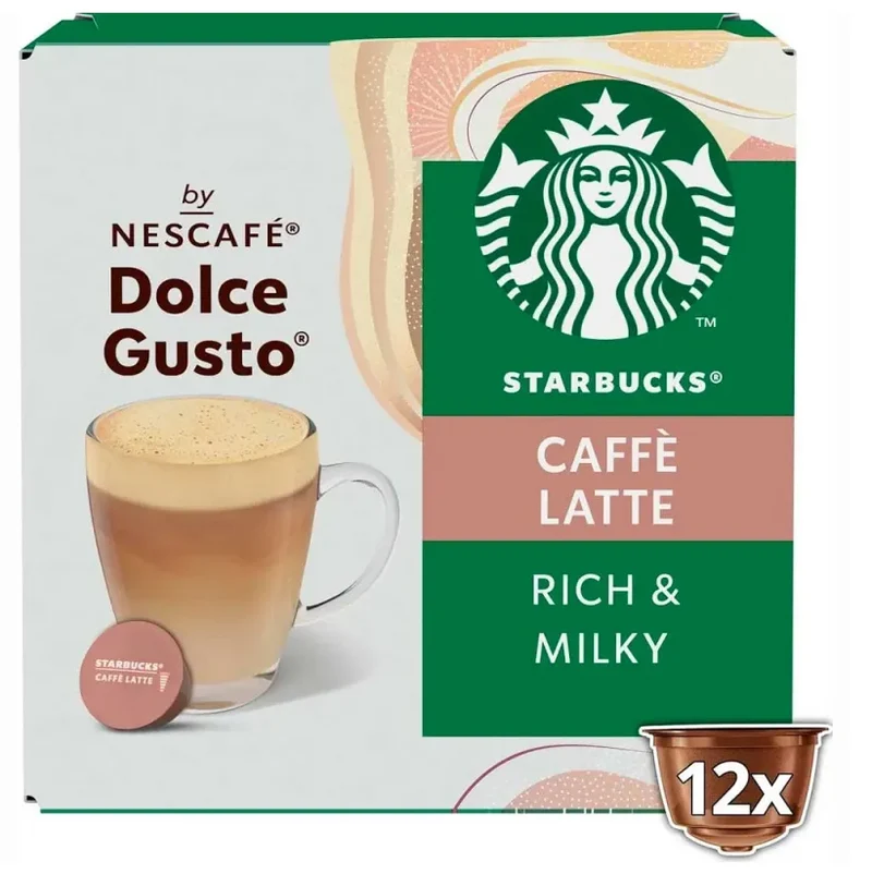 Starbucks Caffè Latte by Nescafé Dolce Gusto 12 Capsules