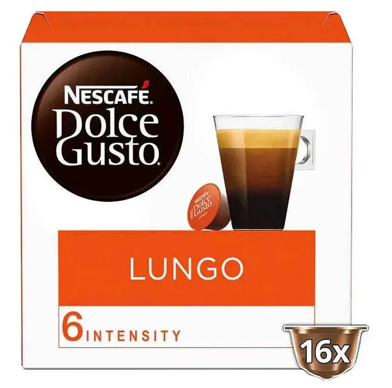 Nescafé Dolce Gusto Lungo Coffee Capsules 16 Pack