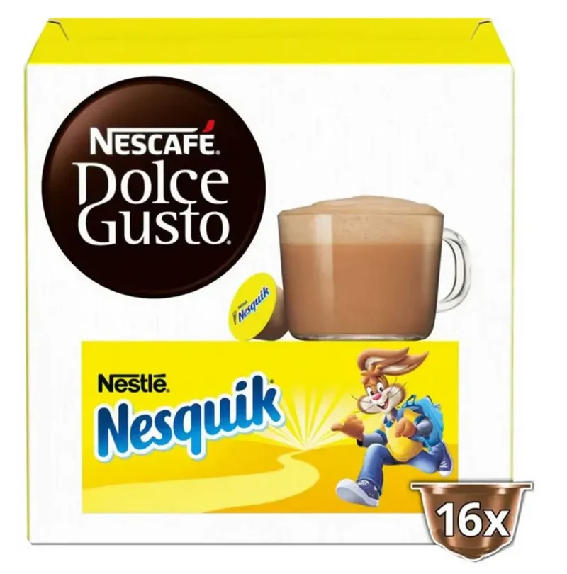 Nescafé Dolce Gusto Nesquik Chocolate Capsules 16 Pack 256g