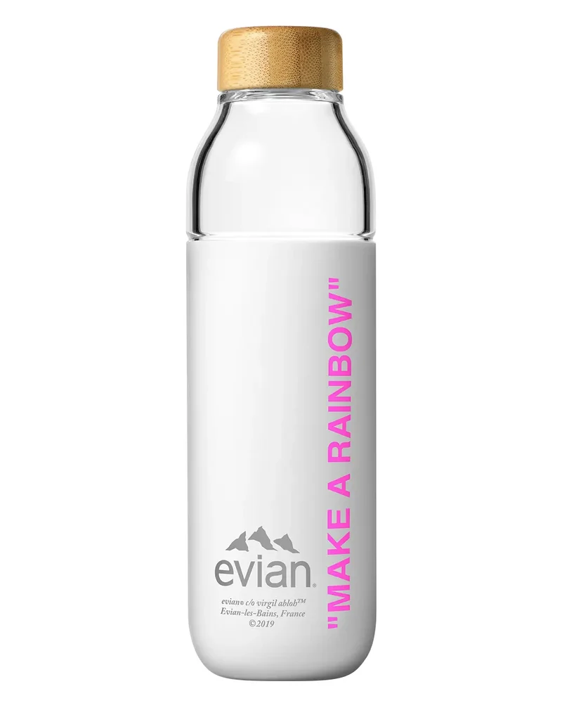 Evian x Soma Water Bottle - Pink | Virgil Abloh, 500 ml