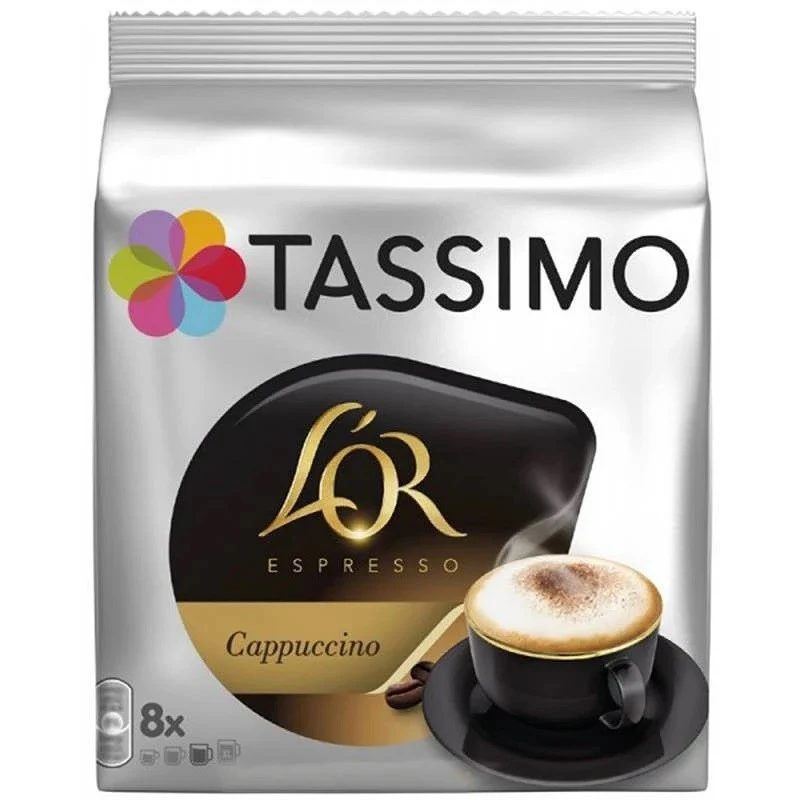 L'OR Cappuccino Tassimo 8 Drinks