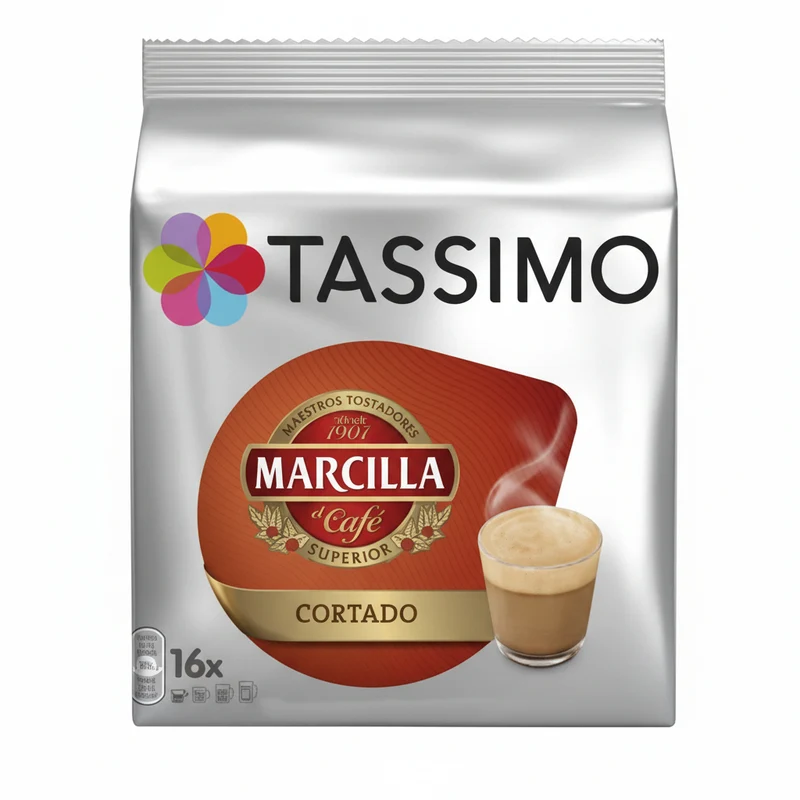 Marcilla Tassimo Cortado 16 Pods