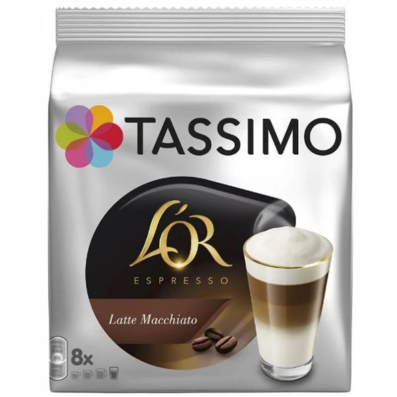 L'OR Latte Macchiato Tassimo 8 Drinks