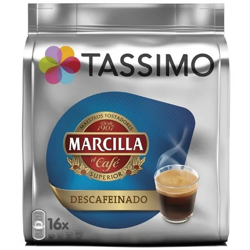 Marcilla Tassimo Espresso Decaffeinated 16 Pods