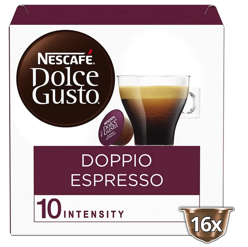 Nescafé Dolce Gusto Espresso Doppio Coffee Capsules 16 Pack
