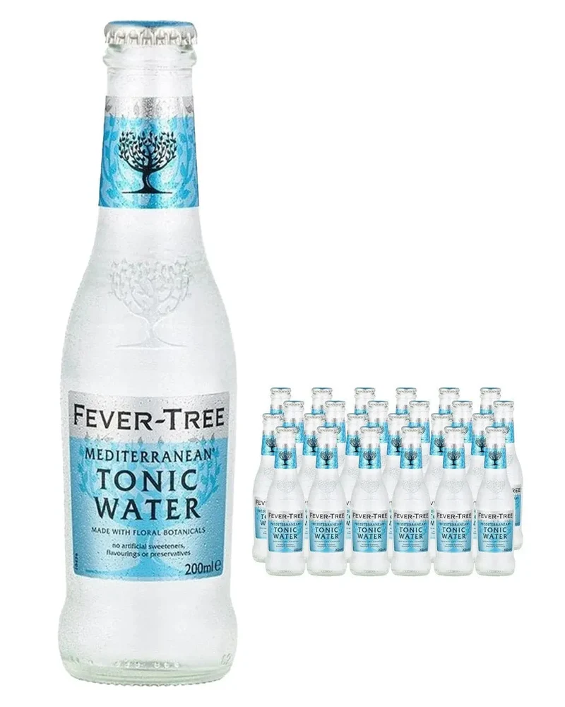 Fever-Tree Mediterranean Tonic Water Multipack, 24 x 200 ml