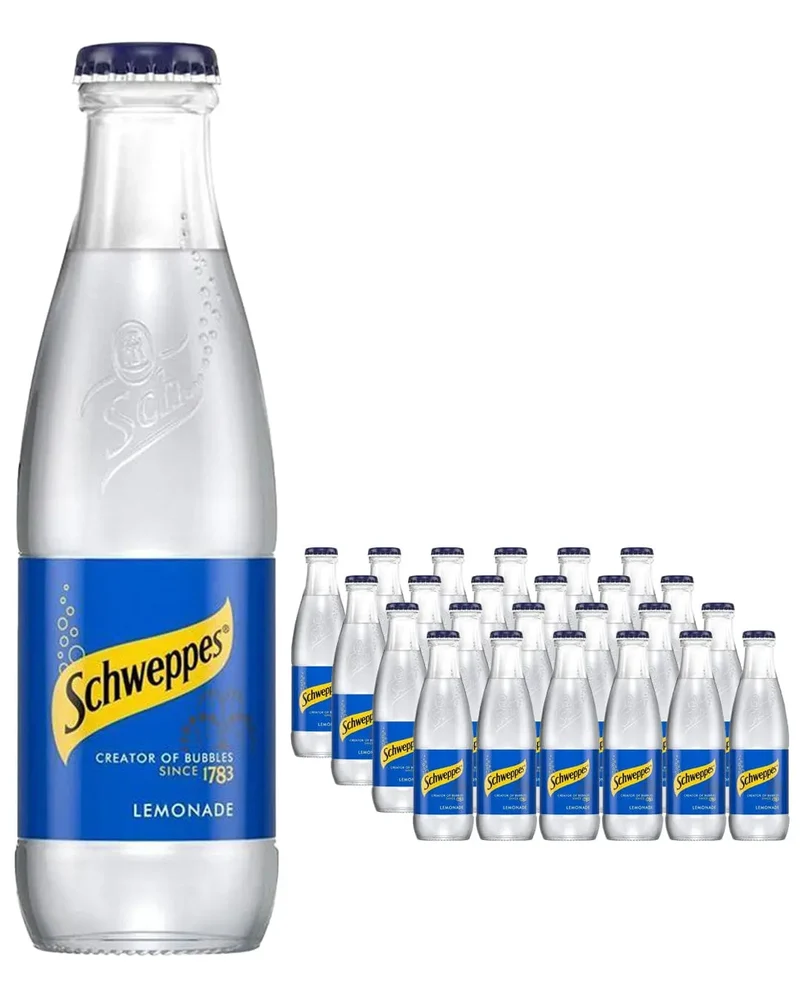 Schweppes Lemonade Multipack, 24 x 200 ml