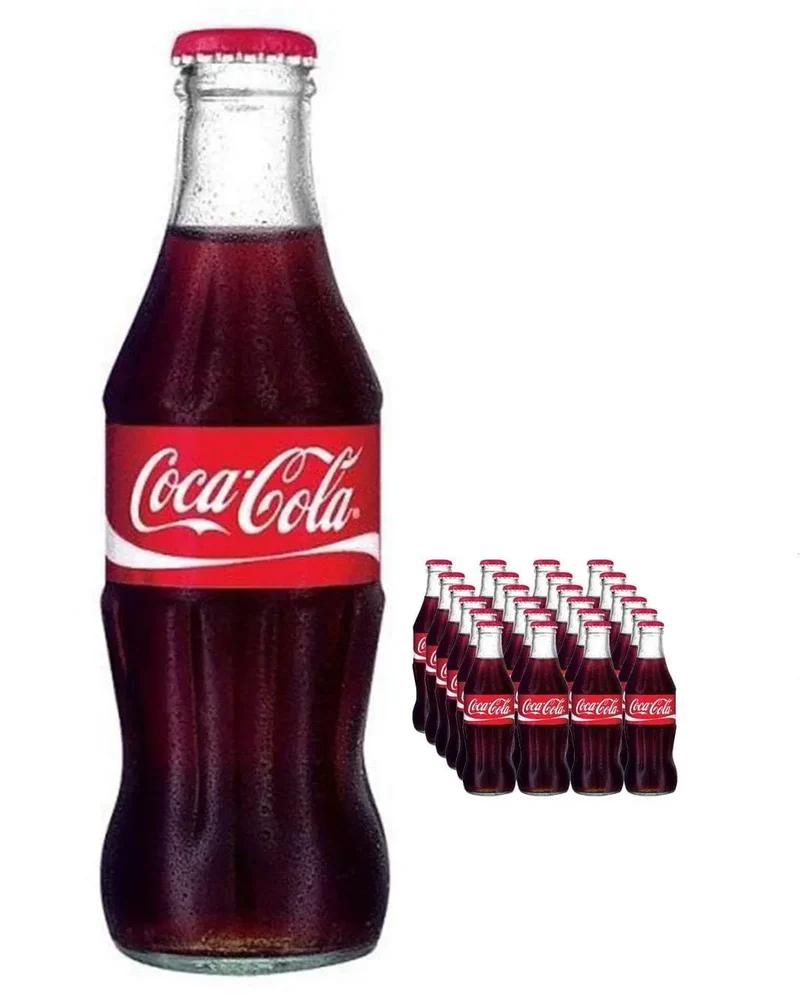 Coca-Cola Glass Bottles Multipack, 24 x 200 ml