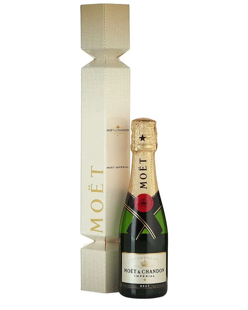 Moët & Chandon Imperial Brut Mini Moët Cracker Champagne, 20 cl