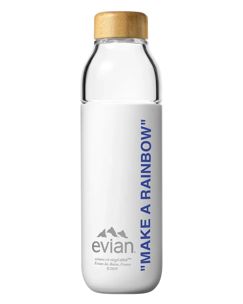 Evian x Soma Water Bottle - Bold Blue | Virgil Abloh, 500 ml