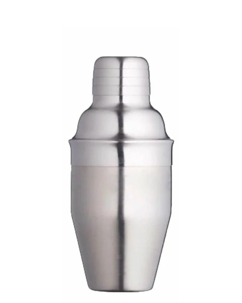 BarCraft Mini Stainless Steel Cocktail Shaker, 200 ml