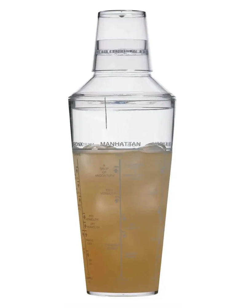 BarCraft Mix It Acrylic Cocktail Shaker, 700 ml