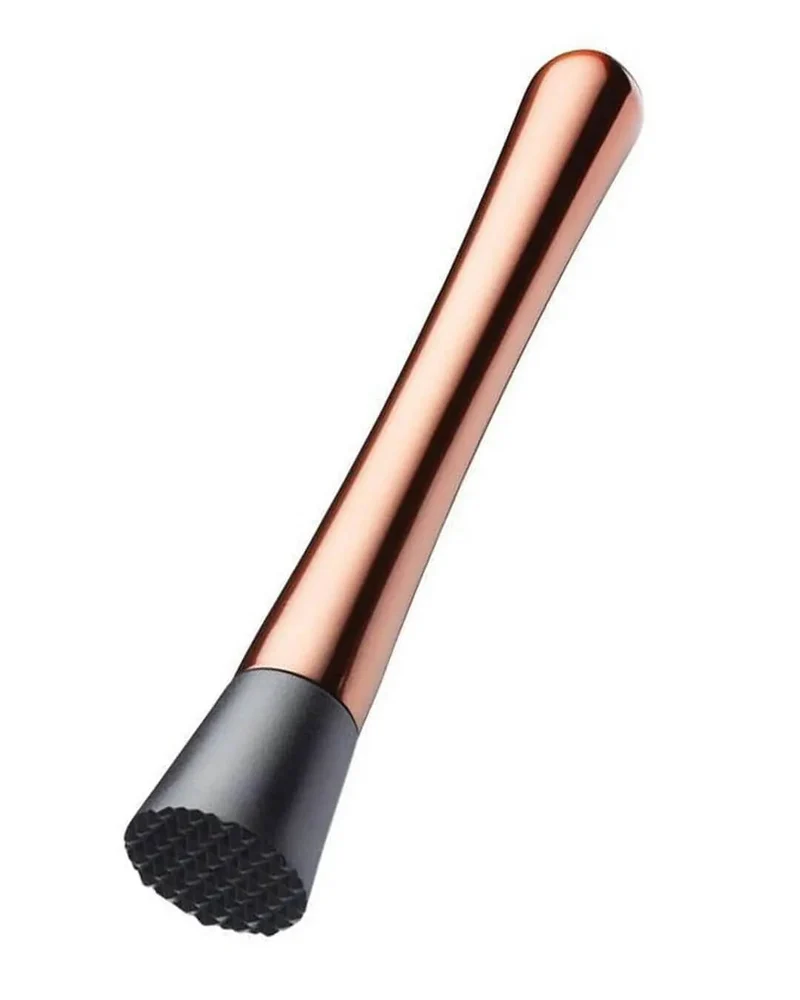 BarCraft Copper Finish Drinks Muddler