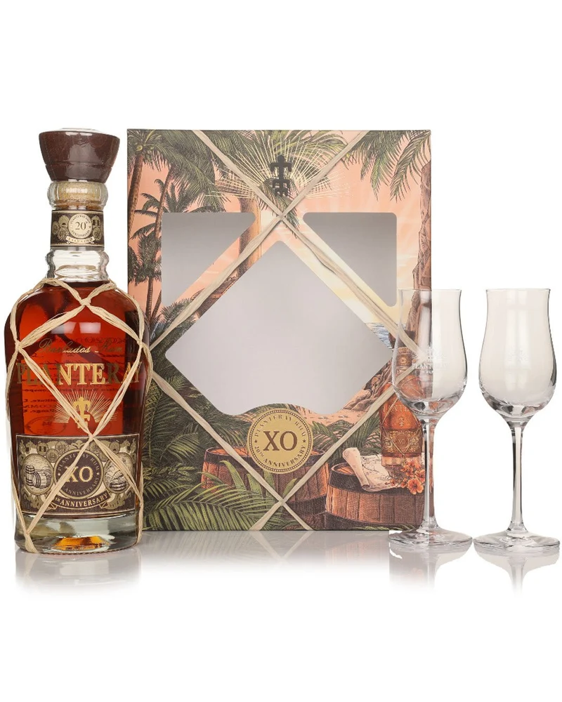 Planteray XO Rum & Tulip Glass Gift Set, 70 cl