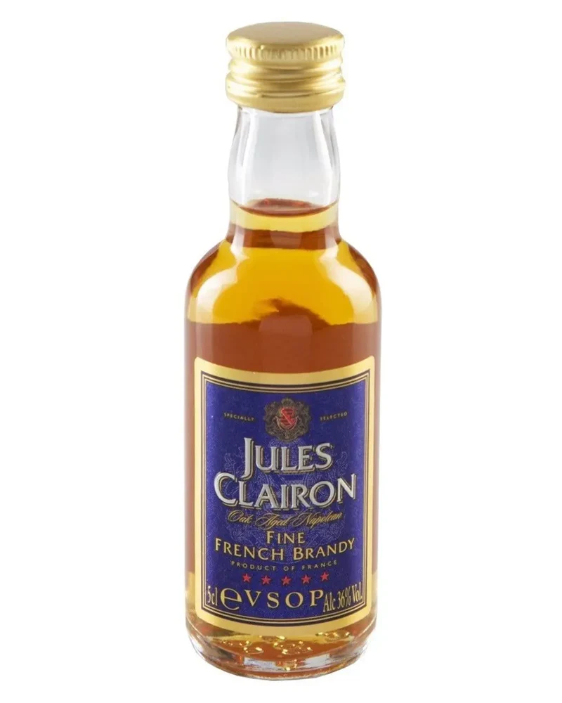 Jules Clairon Brandy Miniature, 5 cl