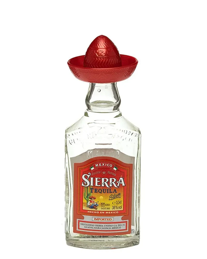 Sierra Silver Tequila Miniature, 4 cl