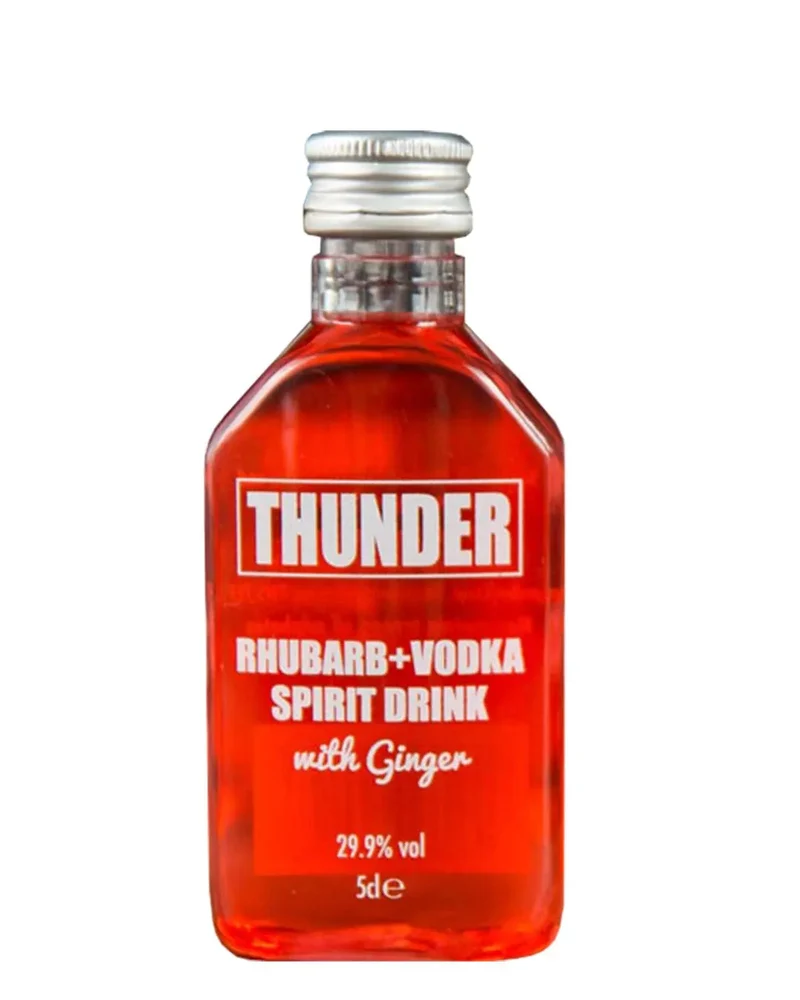 Thunder Rhubarb & Ginger Vodka Miniature, 5 cl