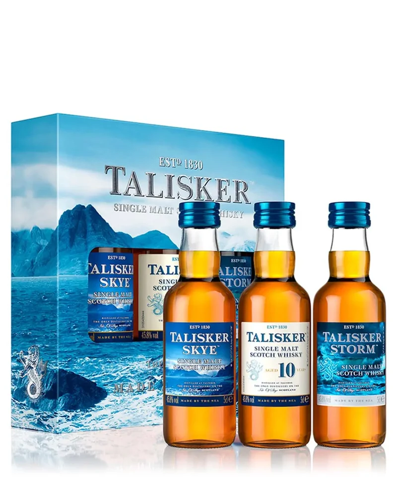 Talisker Single Malt Scotch Whisky Exploration Pack, 3 x 5 cl