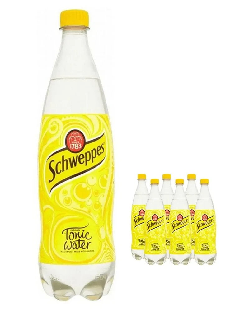 Schweppes Slimline Tonic Multipack, 6 x 1 L