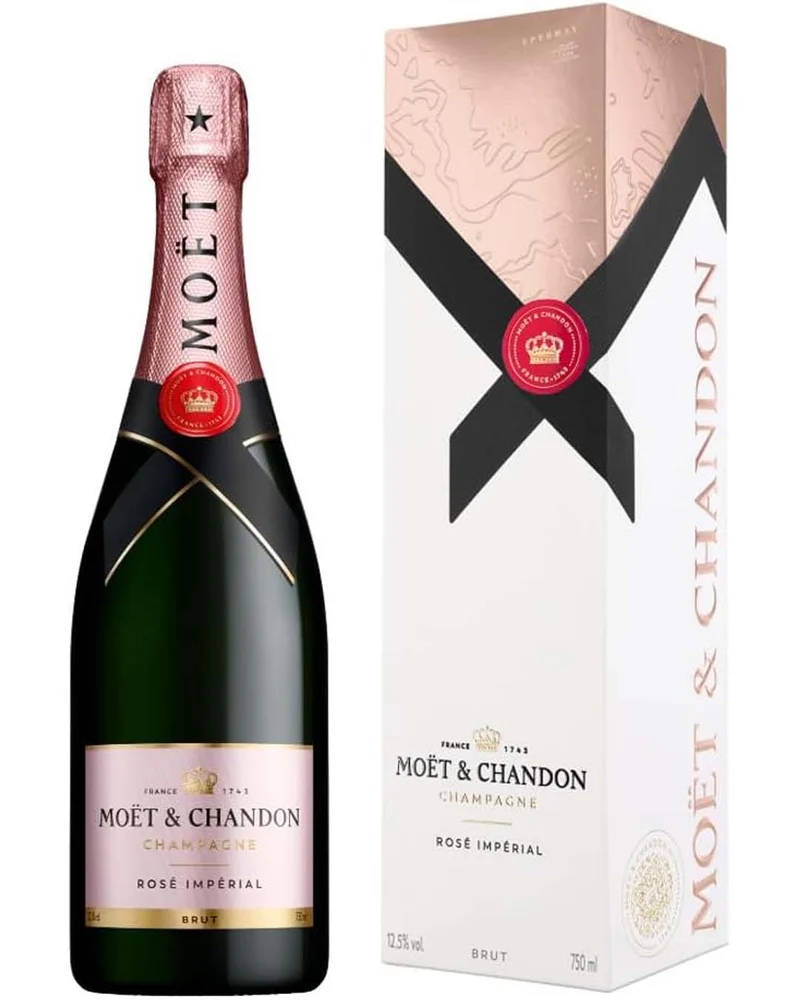Moët & Chandon Rosé Impérial Gift Box, 75 cl