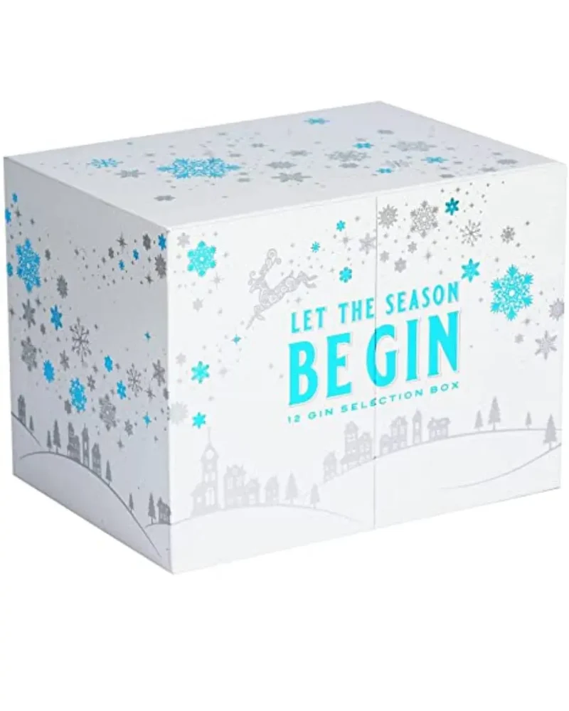 Let The Season Be Gin Selection Box Advent Calendar, 12 x 5 cl