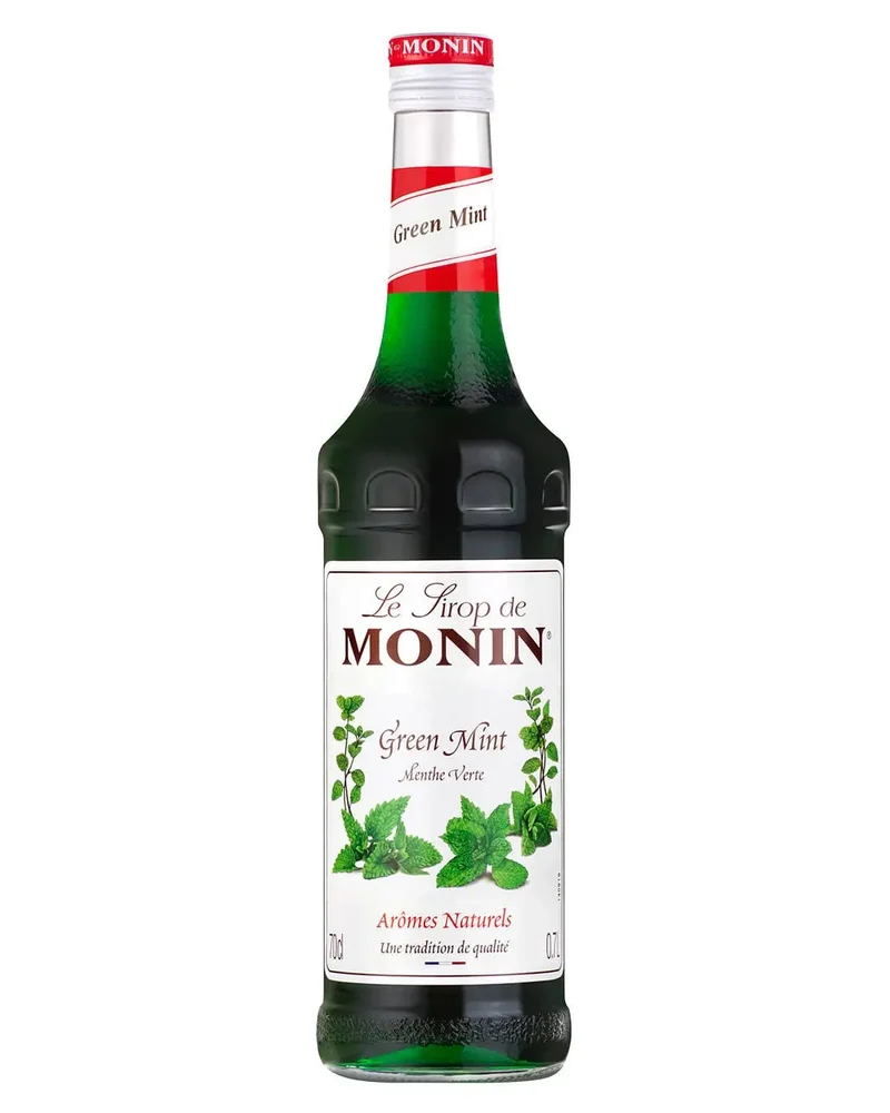 Monin Green Mint Syrup, 70 cl