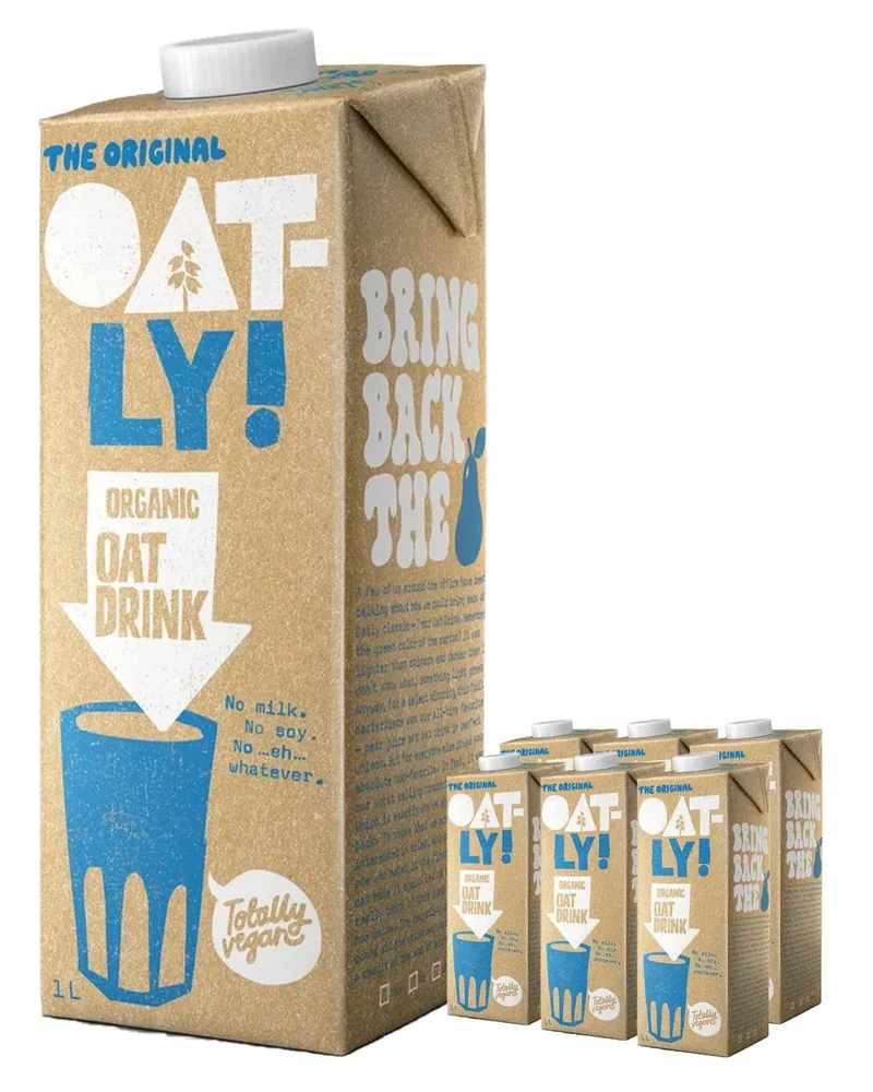 Oatly Oat Drink Organic Multipack, 6 x 1 L