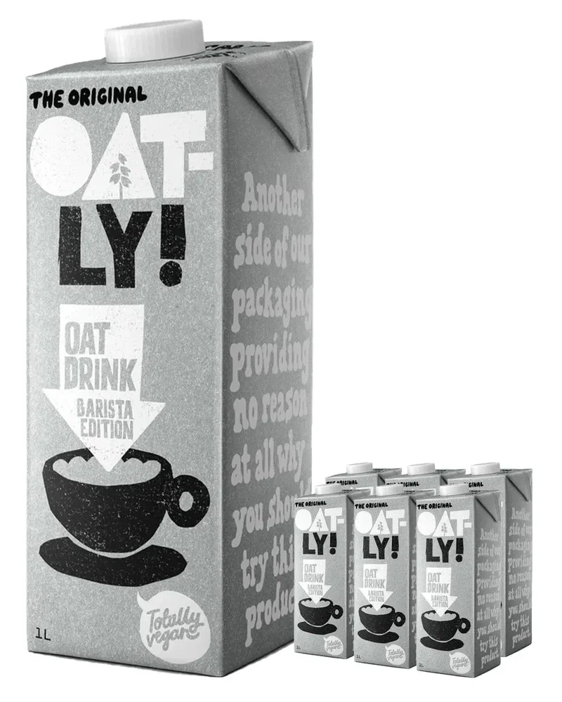 Oatly Oat Drink Barista Edition Multipack, 6 x 1 L
