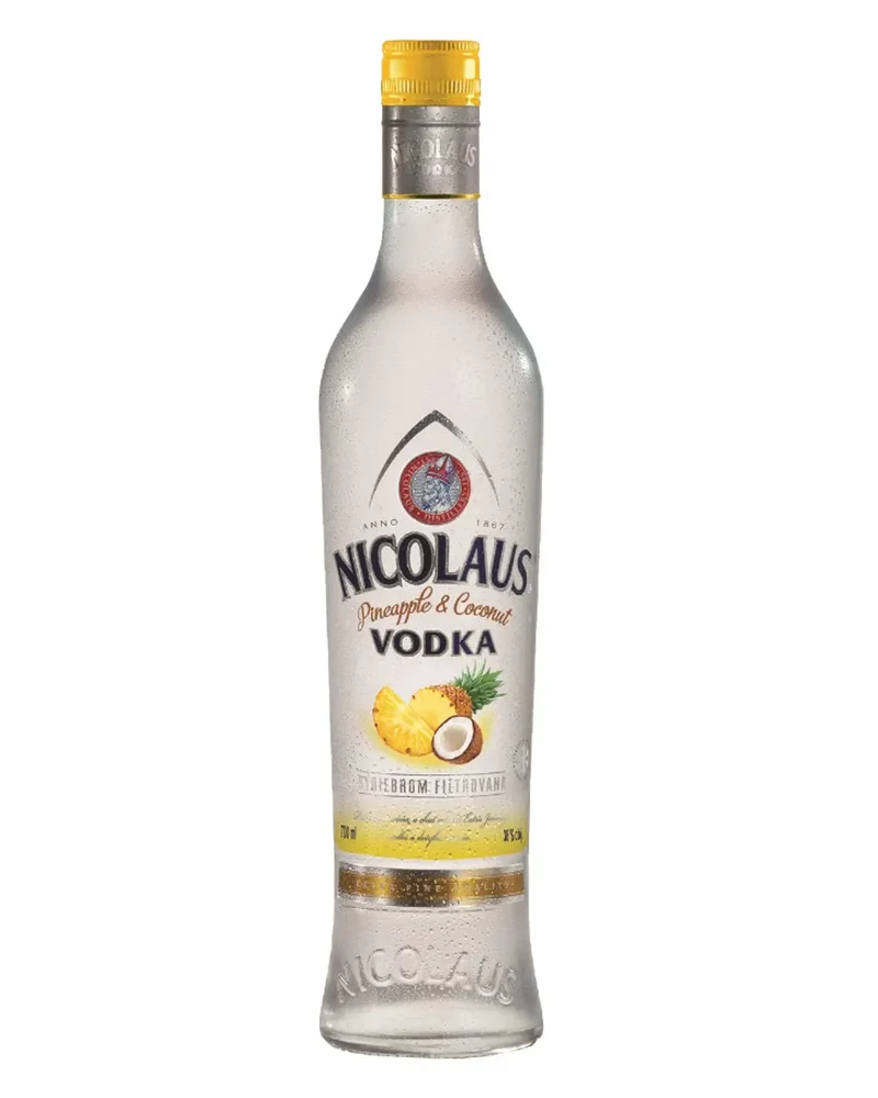 St. Nicolaus Silver Filtered Pineapple & Coconut Flavoured Vodka, 70 cl