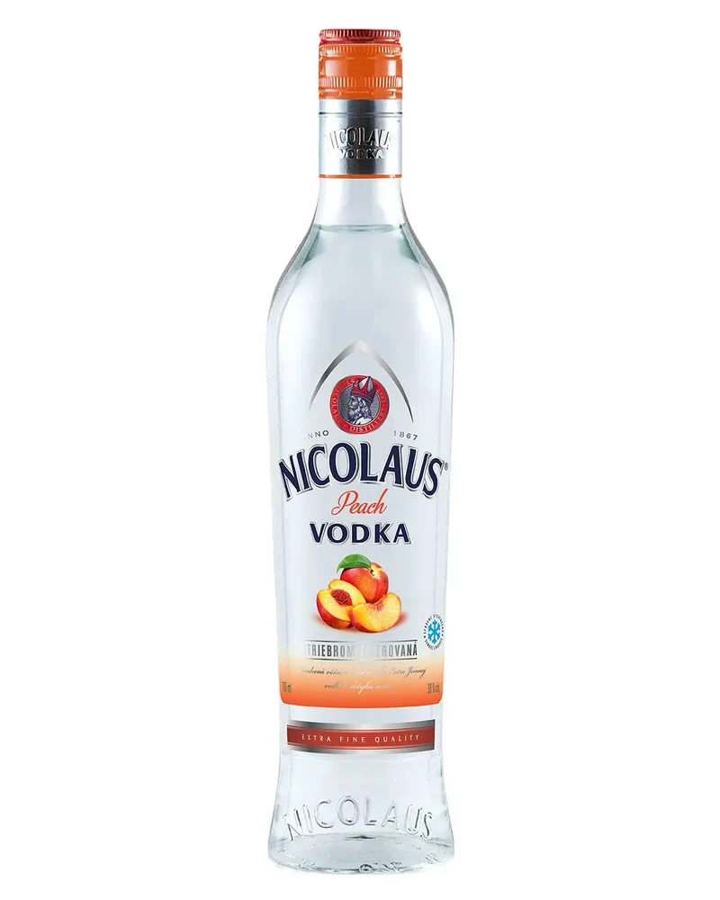 St. Nicolaus Silver Filtered Peach Flavoured Vodka, 70 cl