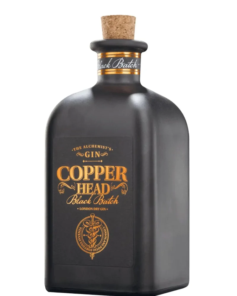 Copperhead Black Batch Gin, 50 cl
