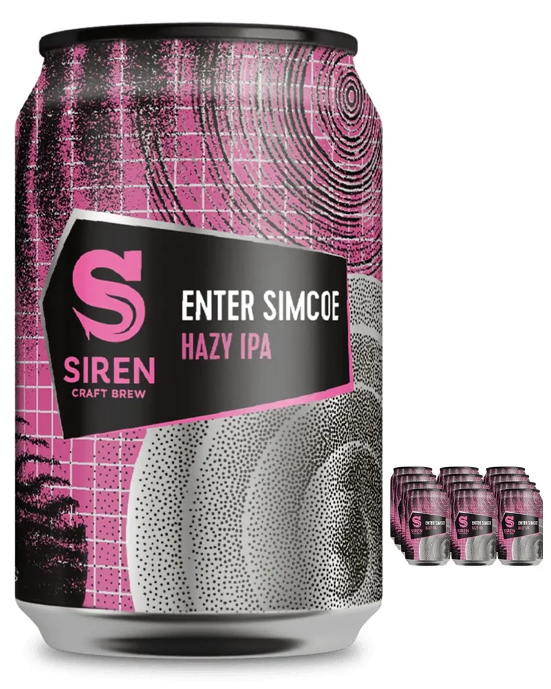 Siren Enter Simcoe Beer Can Multipacks, 12 x 330 ml