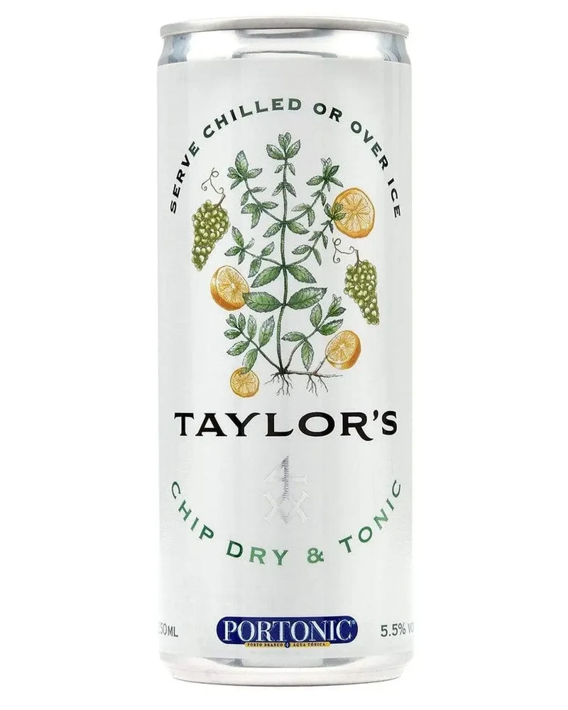 Taylor's Chip Dry & Tonic Can, 250 ml