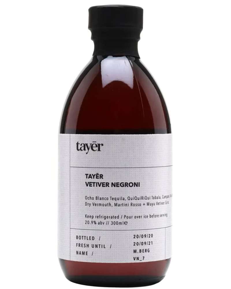 Tayer Vetiver Negroni Cocktail, 30 cl
