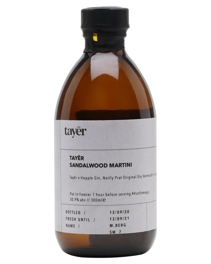Tayer Sandalwood Martini Cocktail, 30 cl
