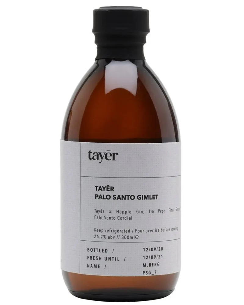 Tayer Palo Santo Gimlet Cocktail, 30 cl
