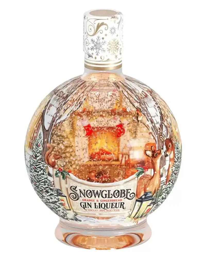 Snow Globe Orange & Gingerbread Gin Liqueur, 70 cl
