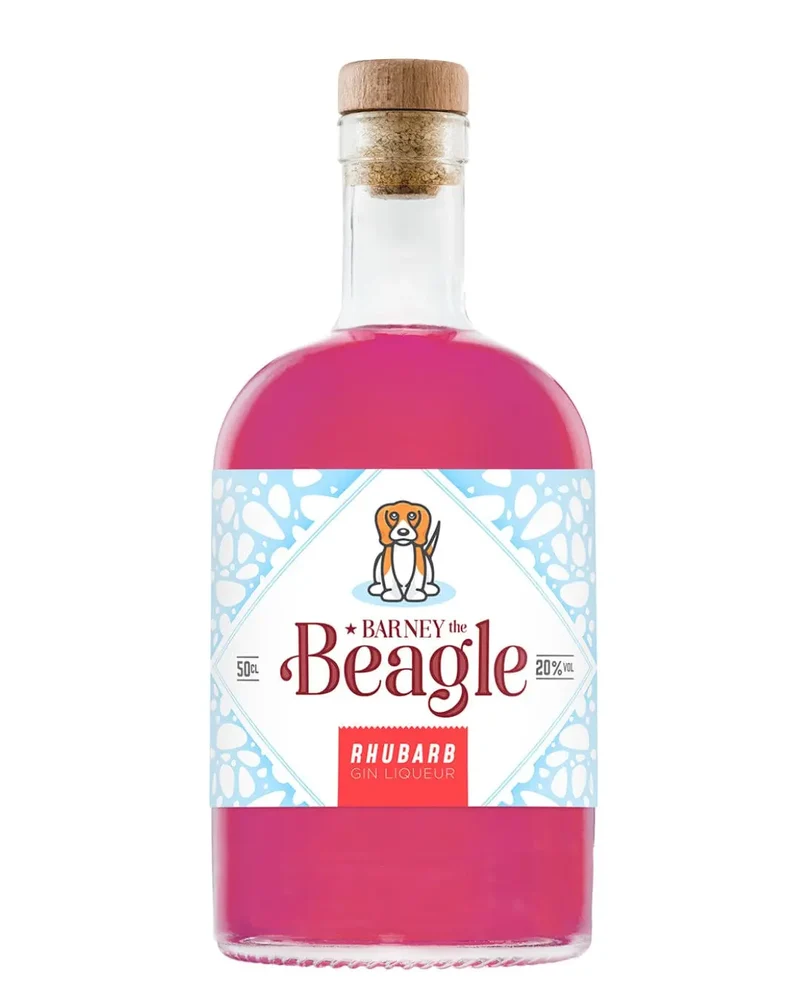 Barney the Beagle Rhubarb Gin Liqueur, 50 cl