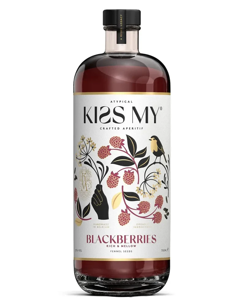 Kiss My Blackberries Crafted Aperitif, 70 cl