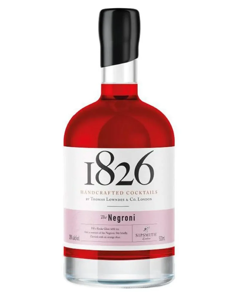 1826 Negroni Handcrafted Premixed Cocktail, 50 cl