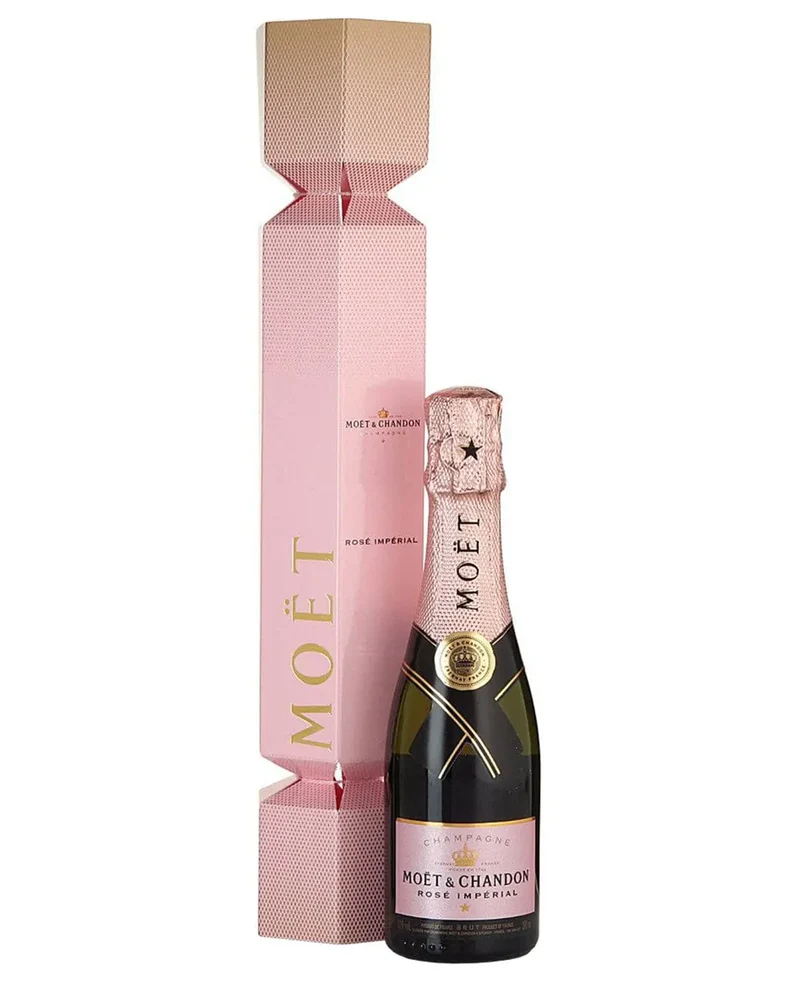 Mini Moët & Chandon Champagne Rosé Cracker, 20 cl