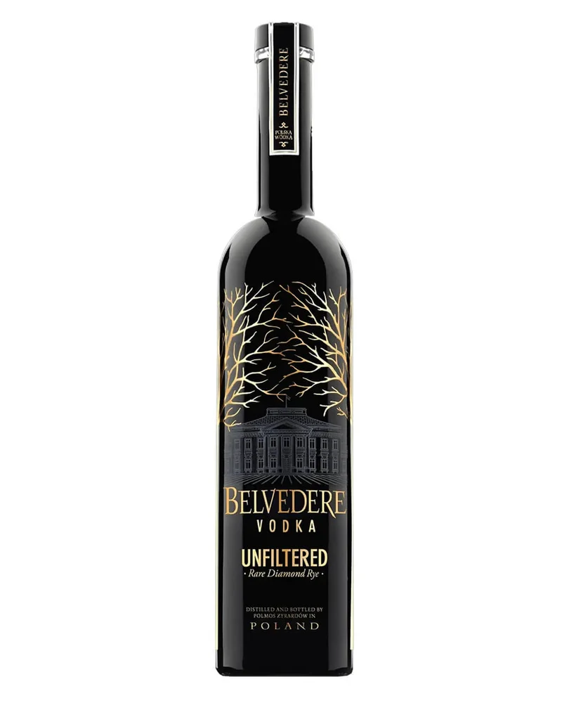 Belvedere Unfiltered Vodka, 70 cl