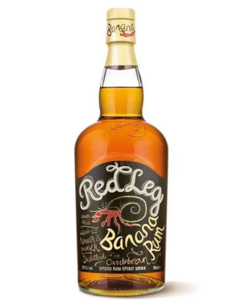 Red Leg Banana Rum, 70 cl