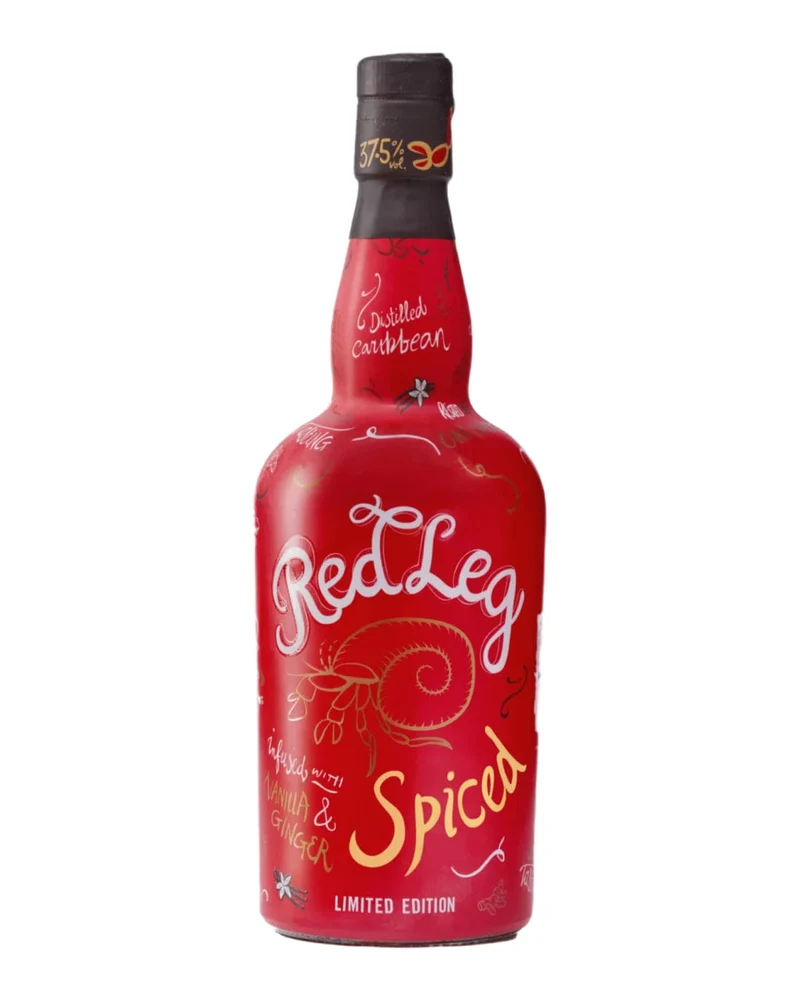 Red Leg Spiced Rum, 70 cl