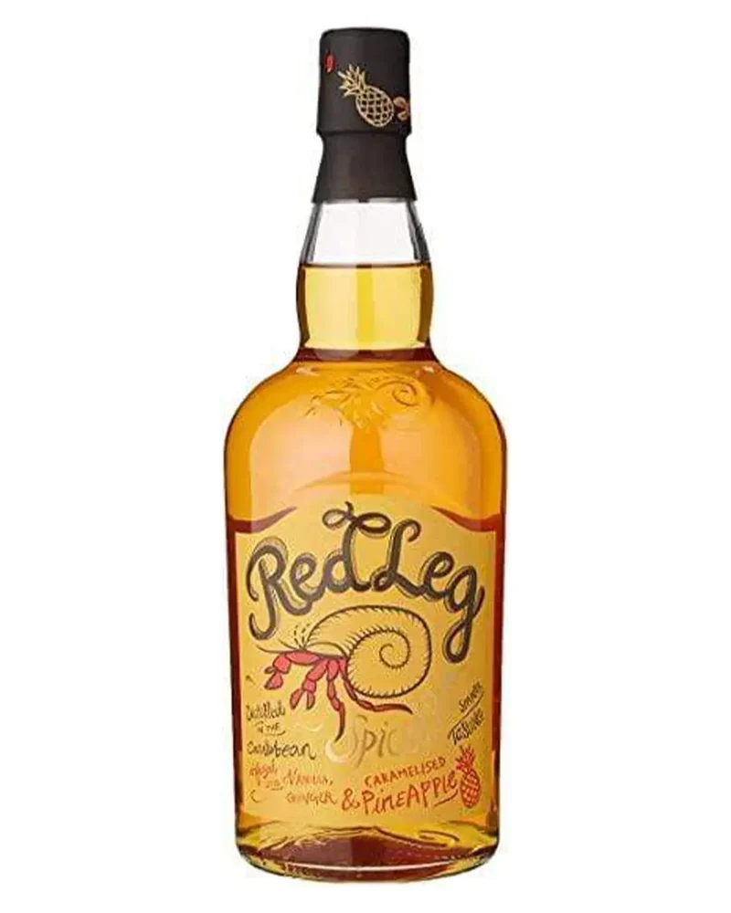Red Leg Caramelised Pineapple Rum, 70 cl