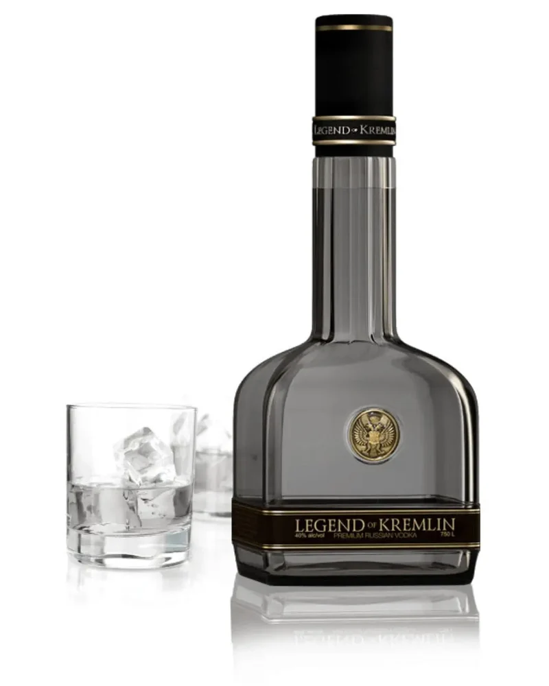 Legend Of Kremlin Black Bottle Vodka, 70 cl