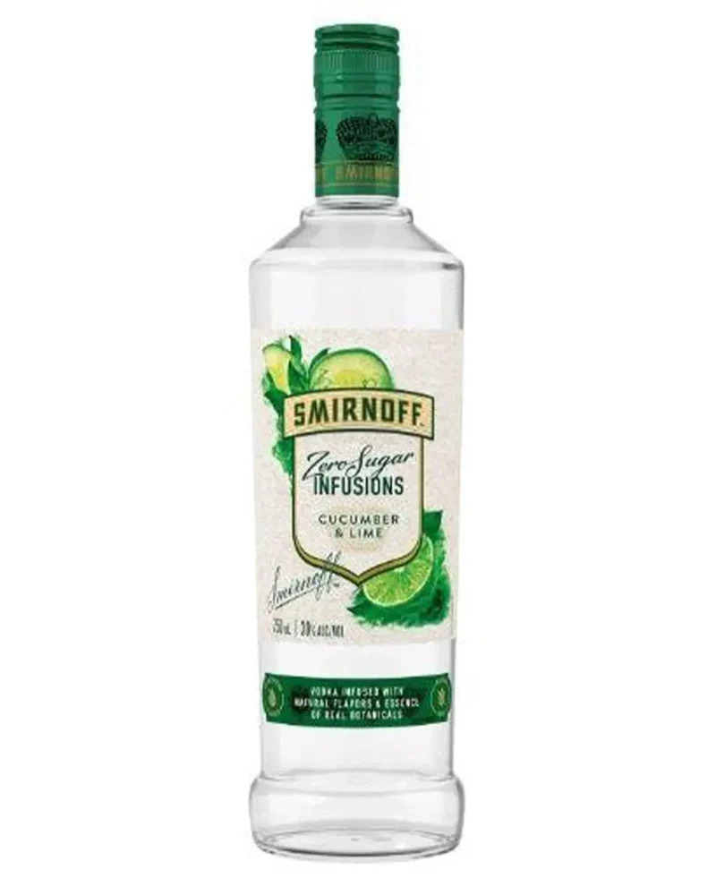 Smirnoff Zero Cucumber Lime, 75 cl